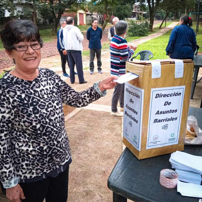 Cronograma de Actividades Electorales en Barrios para la Semana