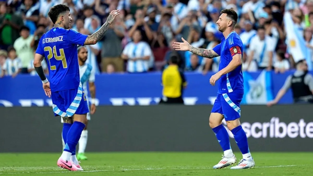 Argentina Brilla en su Último Ensayo Pre-Copa América con una Goleada a Guatemala